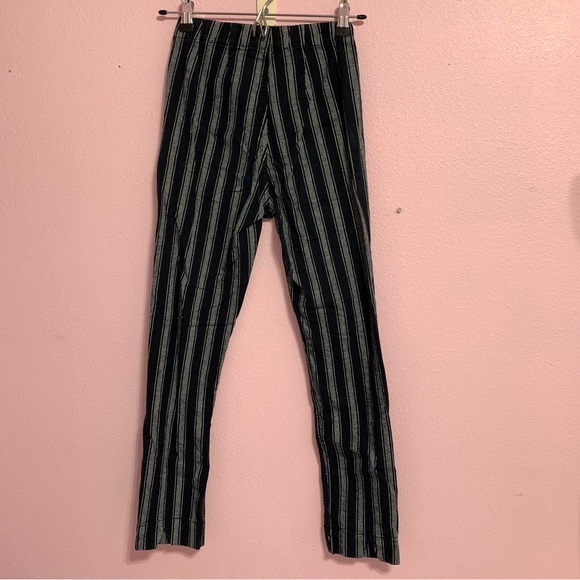 Brandy Melville High-Waisted Striped Pants - Picture 3 of 8
